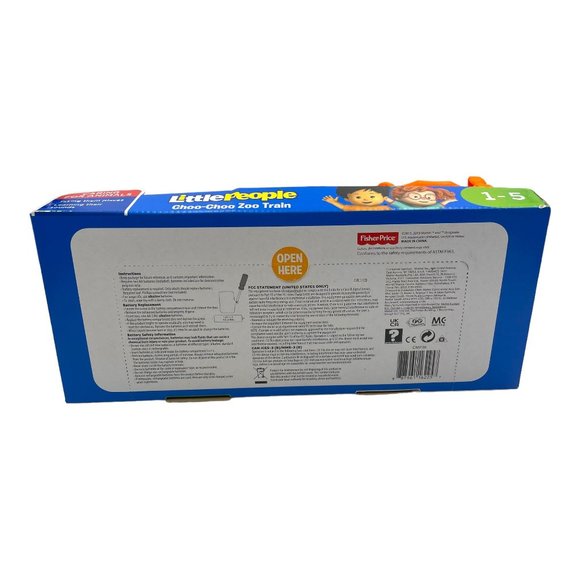 Fisher Price Little People Choo Choo Zoo Train Set Toys Educational Toy SEALED - Picture 7 of 8